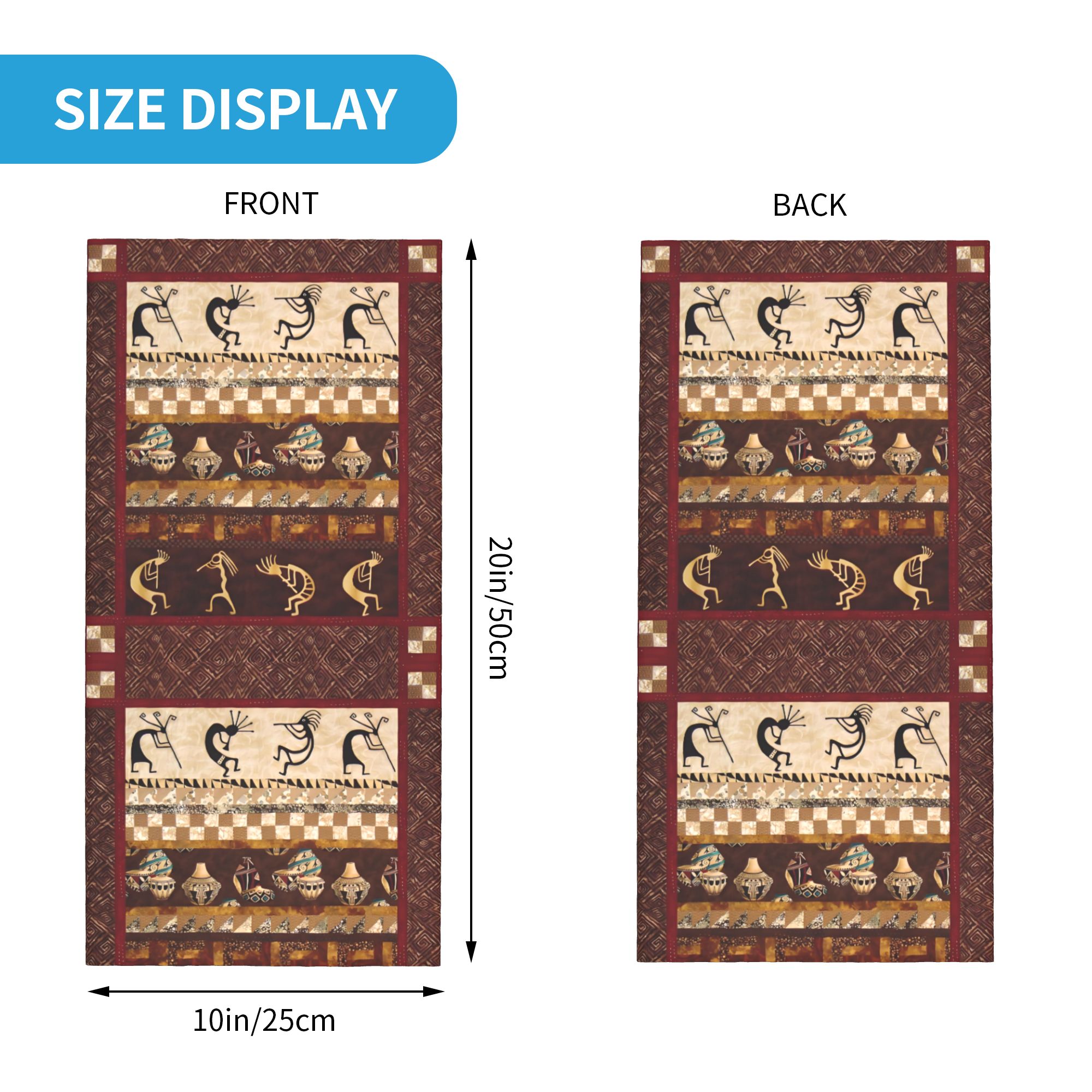 Custom Kokopelli Winter Headba - Ethnic Fashion Design incelemesi ve fiyatı