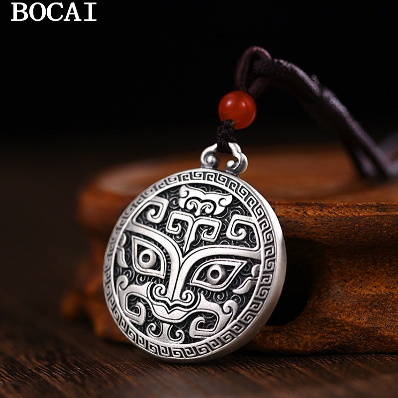 BOCAI S999 Gümüş Erkek Kolye,  - Ethnic Fashion Design incelemesi ve fiyatı